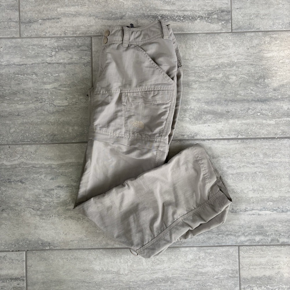 The North Face Women's Convertible Hiking Pants Gray Size 0 Gorpcore Utility
